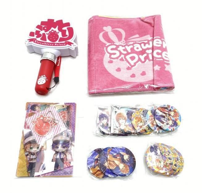 【中古】すとぷり グッズ まとめセット ななもり。 ジェル ペンライト タオル アクリルキーホルダー 缶バッジ[95]
