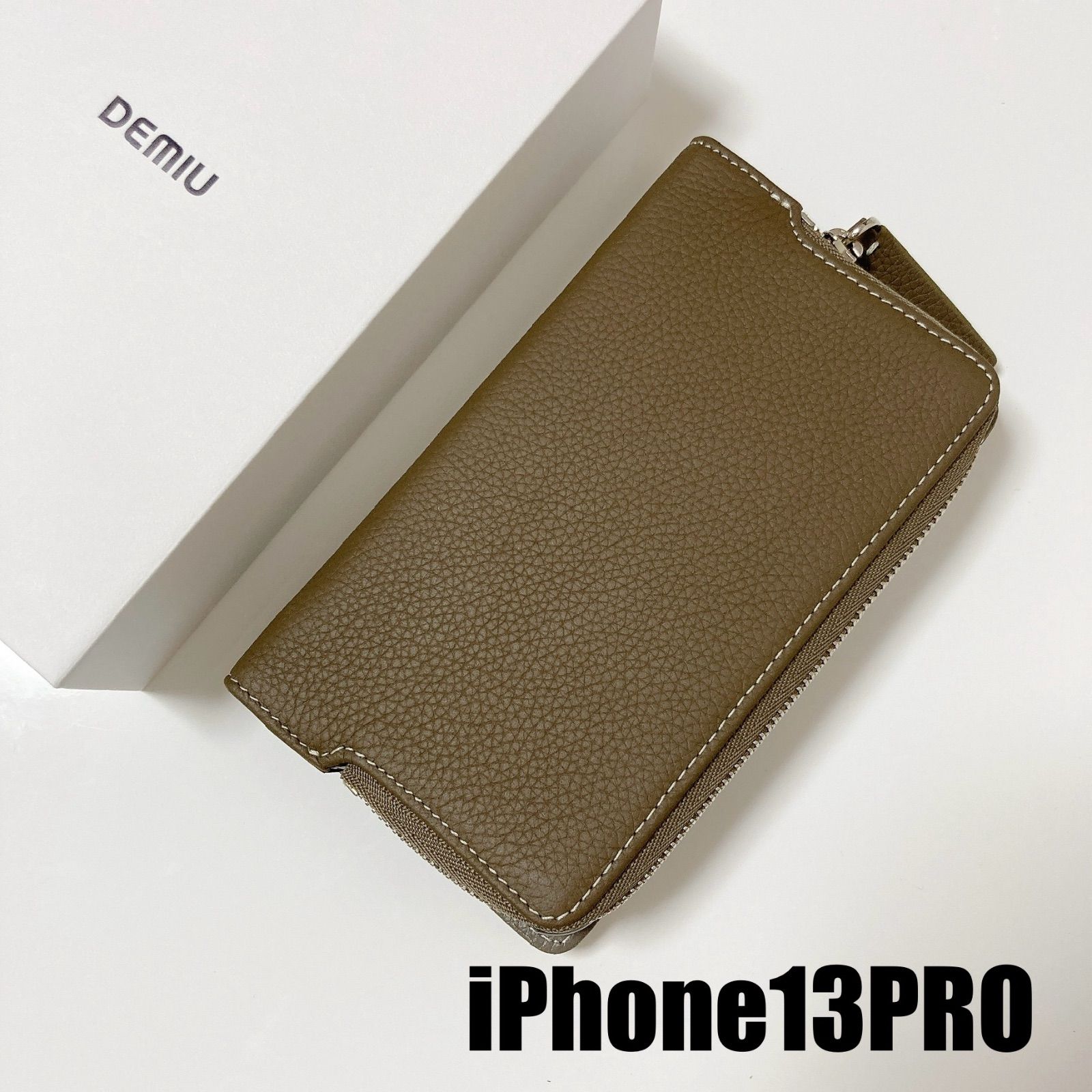 未使用 DEMIU REMY POCHE iPhone 13 スマホケース 未使用1.7万 DEMIU