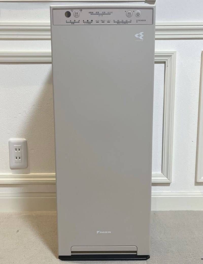 DAIKIN 加湿ストリーマー空気清浄機 ACK55Z-C 23年製 加湿空気清浄機 カームベージュ リモコン付き