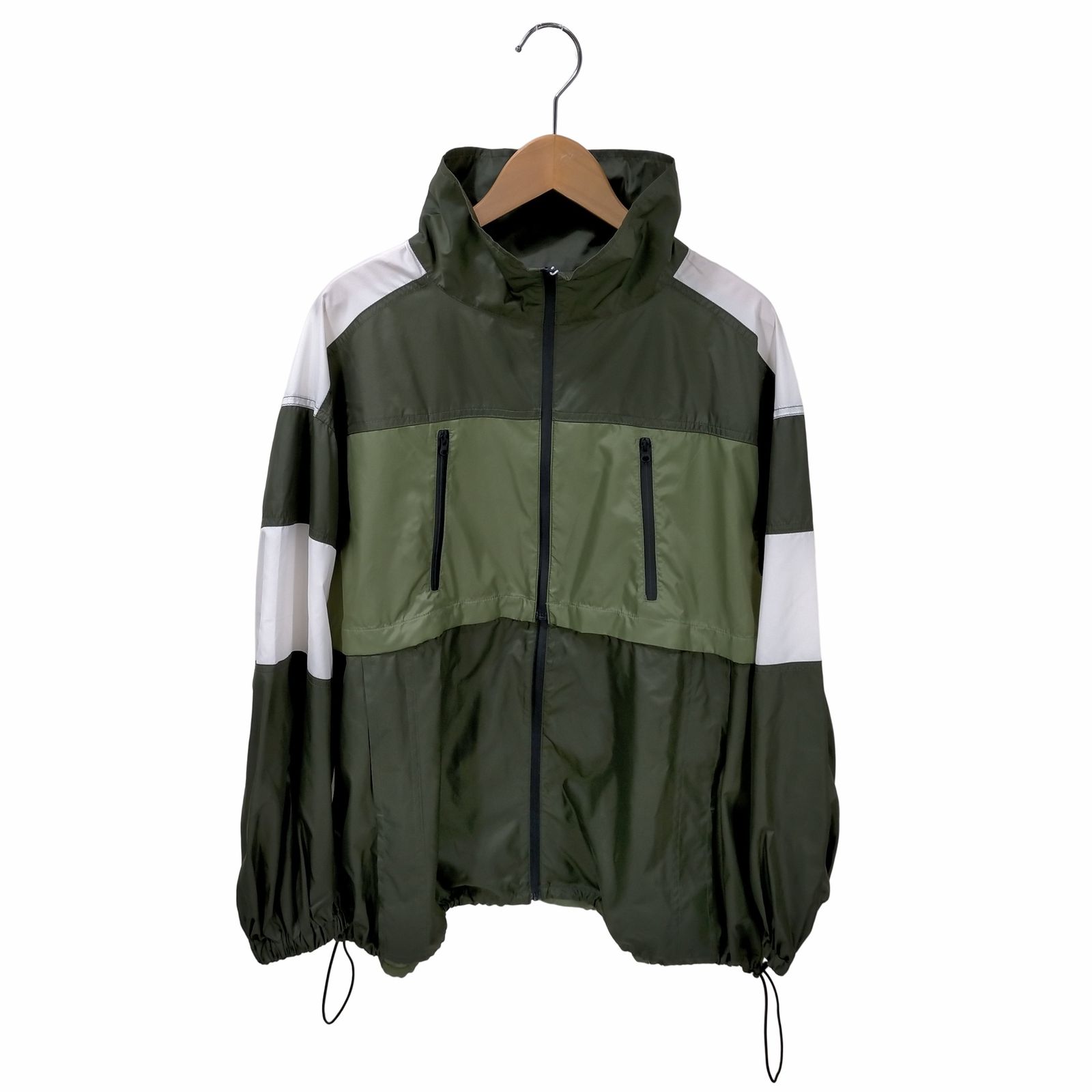 新品 2WAYライトブルゾン アダムエロペ アウター ナイロンジャケット アダムエロペ Adam et Rope サステナブル2WAYライトブルゾン