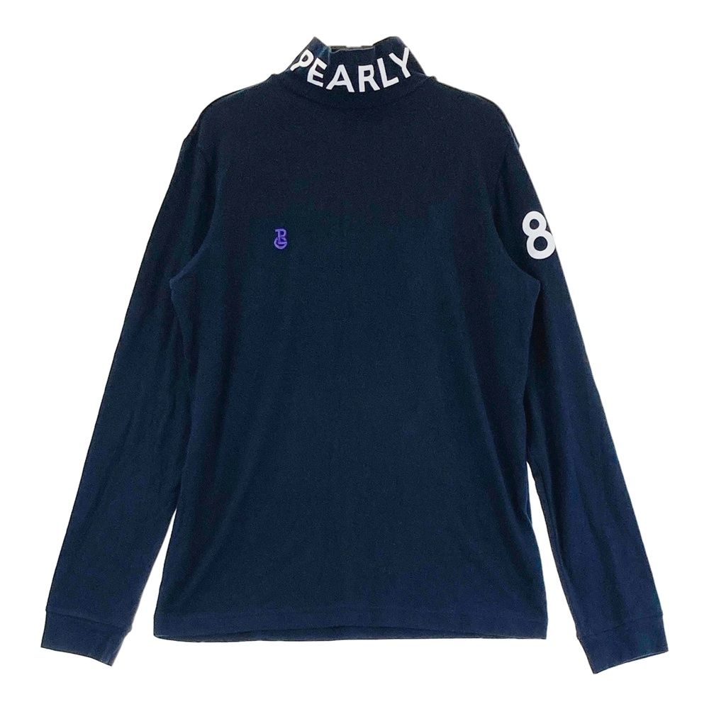 サイズ：2 PEARLY GATES パーリーゲイツ ハイネック 長袖Tシャツ