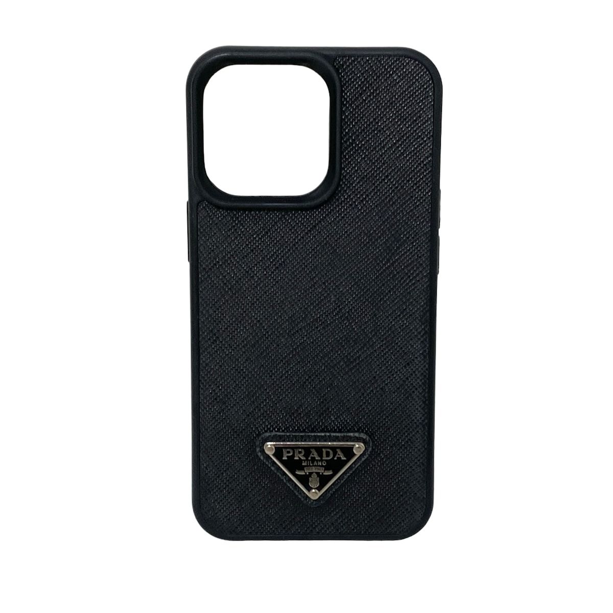 PRADA プラダ 1ZH149 i Phone 13 Pro ケース PRADA(プラダ) 携帯電話ケース - 2ZH149 黒 iPhoneケース