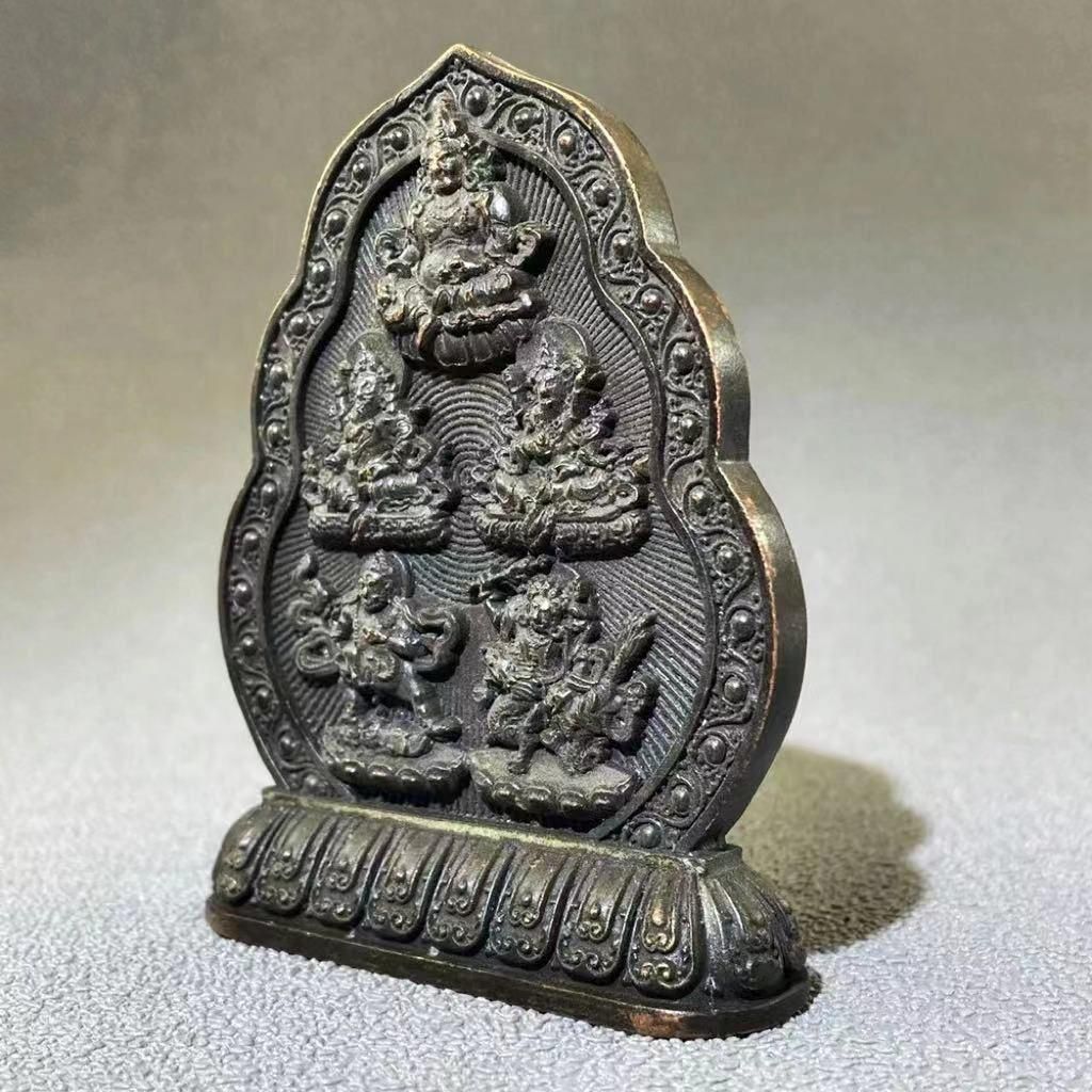 鉄製 仏像 鉄器 精緻細工 装飾品 工芸品 美術品 置物 五路財神仏像 工芸品 美術品 置物 - メルカリ