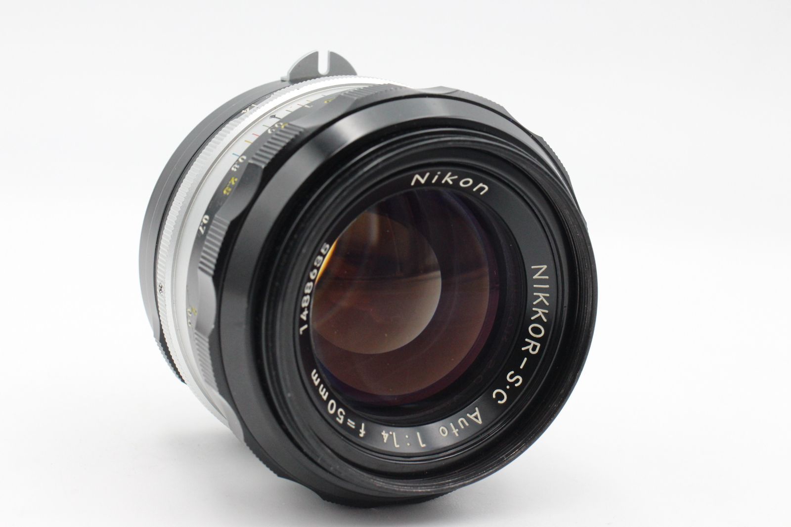 【実用良品】ニコンNikkor-S.C Auto 50mm f1.4非Ai単焦点 美品☆ニコン Nikon Nikkor-S.C Auto 50mm F1.4 標準レンズ ###13066 Nikon