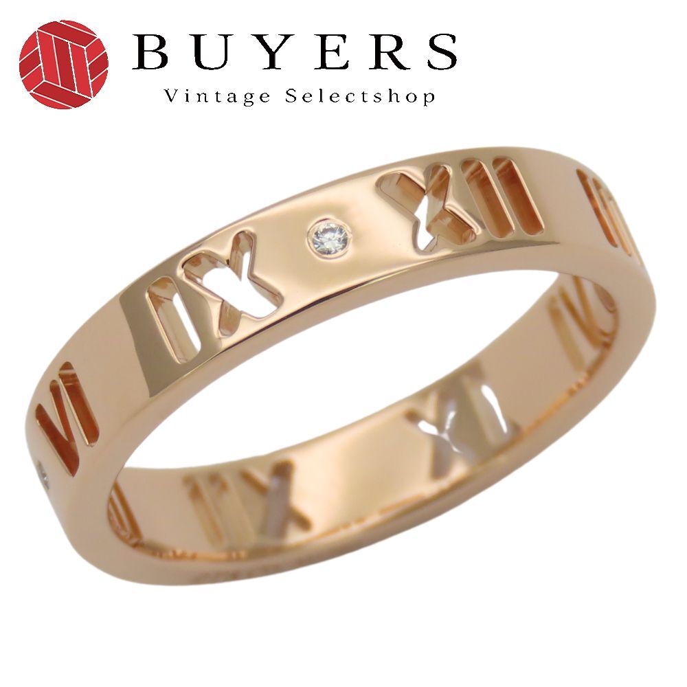 中古】 ティファニー リング・指輪 アトラス K18PG ダイヤモンド 約2.7  