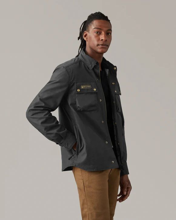 BELSTAFF / ベルスタッフ マンションライダースシャツ, ブラック サイズ： M｜41120003-D740015-90000-M