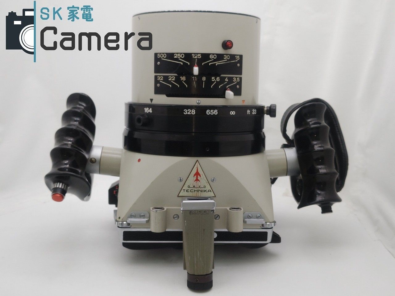Linhof AERO TECHNIKA + Carl Zeiss Planar 135ｍｍ F3.5 航空写真 リンホフ エアロ テヒニカ プラナー 動作未確認 Linhof AERO TECHNIKA + Carl Zeiss Planar 135mm F3.5 航空