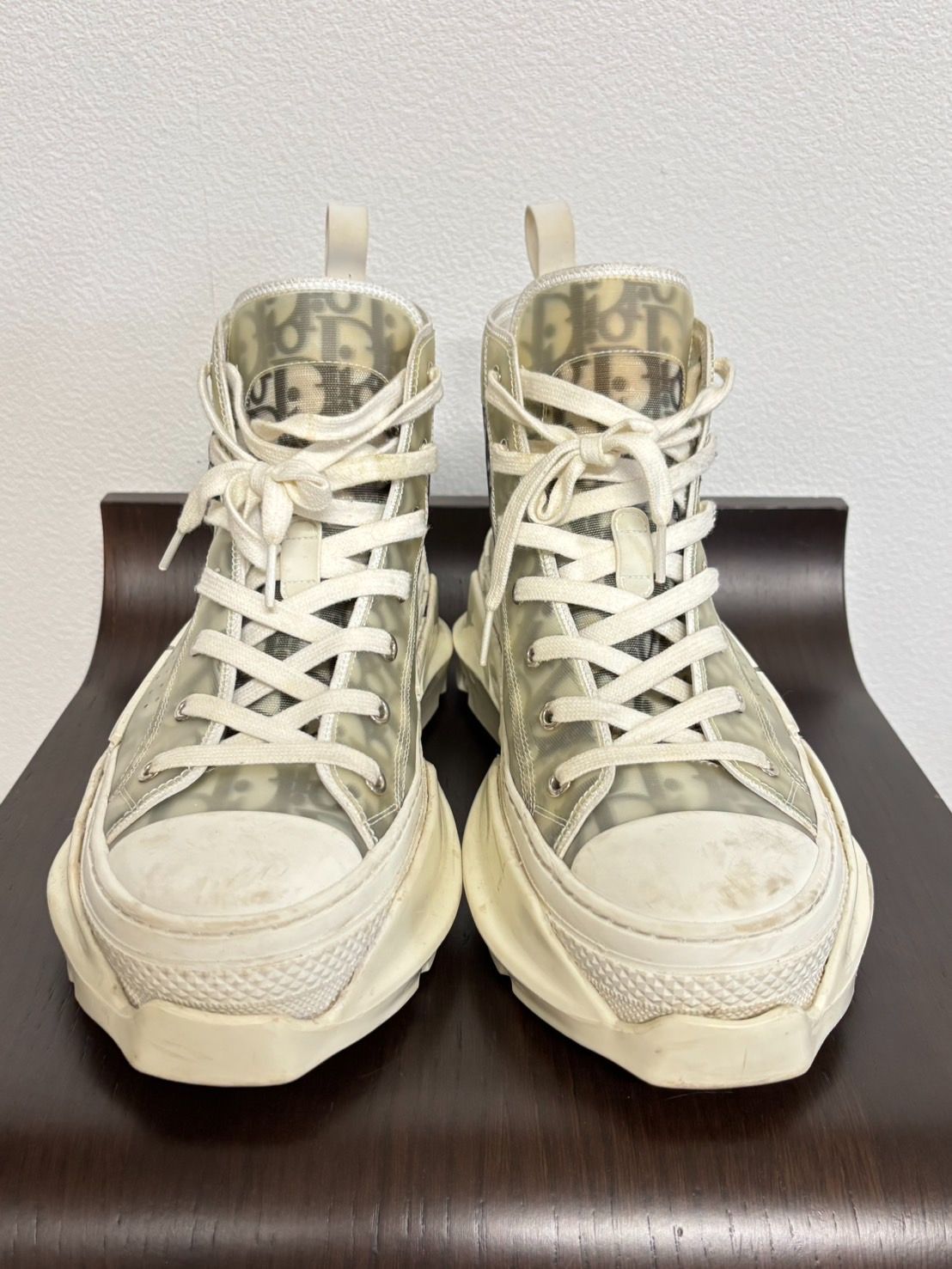 DIOR ディオール ×Shawn Stussy B23 ショーン ホワイト ハイカット