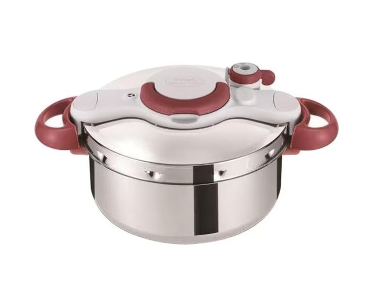 ティファール T-fal クリプソ ミニット イージー 4.5L IH|ガス両用 2～4人用サイズ 簡単開閉 ルビーレッド