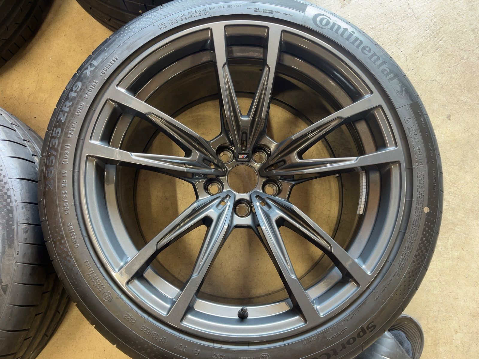 BMW G80M3 G82M4 純正品 新車外し 18インチ 2本 19インチ 2本 計 4本