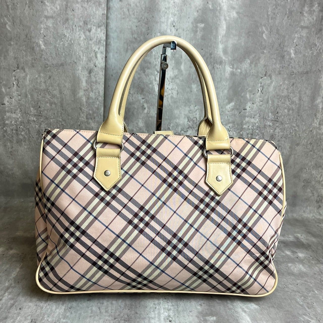 ✨良品✨ BURBERRY バーバリー トートバッグ ハンドバッグ ノバ 
