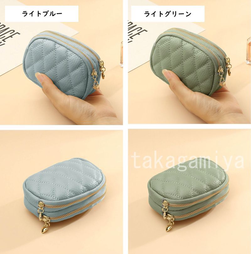 がま口　ポーチ　ミニ財布　コインケース　小銭入れ　小物入れ　グリーン コインケース 小銭入れ 小物入れ ポーチ カードケース キー