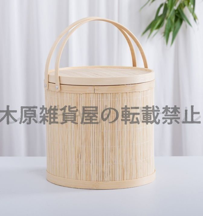民芸職人手作り 収納ケース 茶道具収納X h民芸職人手作り 収納ケース 竹製 茶道具 小物入れ籠 便攜 古風5