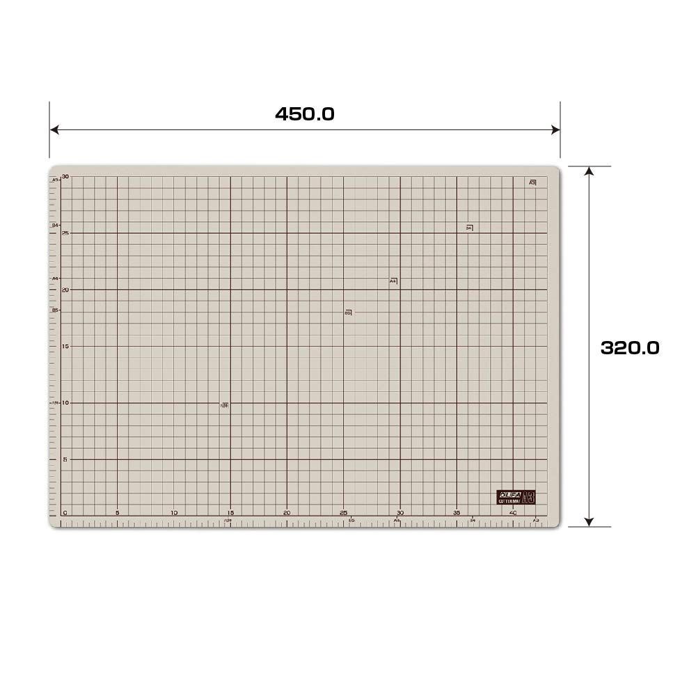 135B (320x450x2mm) カッターマットA3 オルファ(OLFA) メルカリ