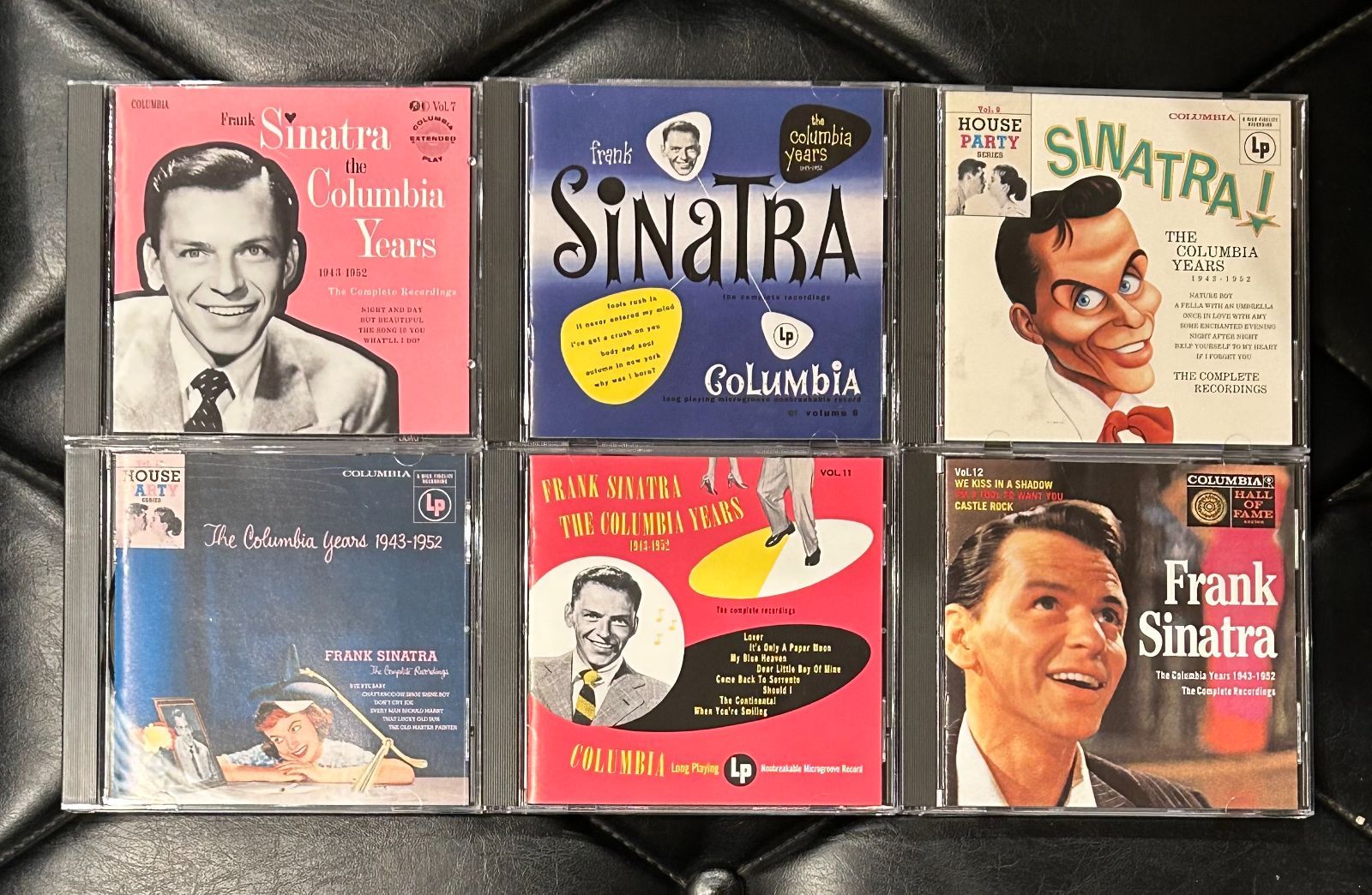 木製ボックス付12枚組CD】Frank Sinatra 「The Columbia Years 1943