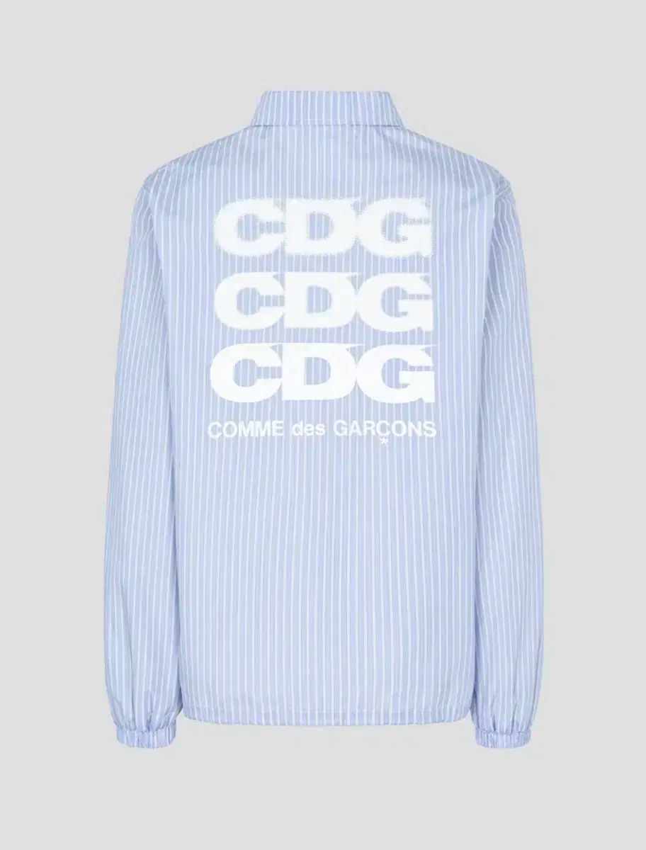 CDGCDG Cotton Stripe Coach Jacket