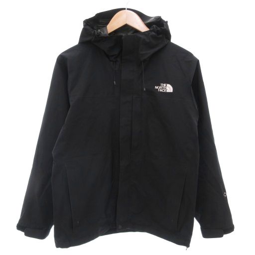 ザノースフェイス THE NORTH FACE クラウドジャケット ゴアテックス フード ロゴ S 黒 ブラック NP11712