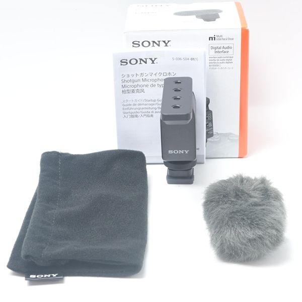 ソニー SONY ECM-B10 カメラ用ショットガンマイクロホン
