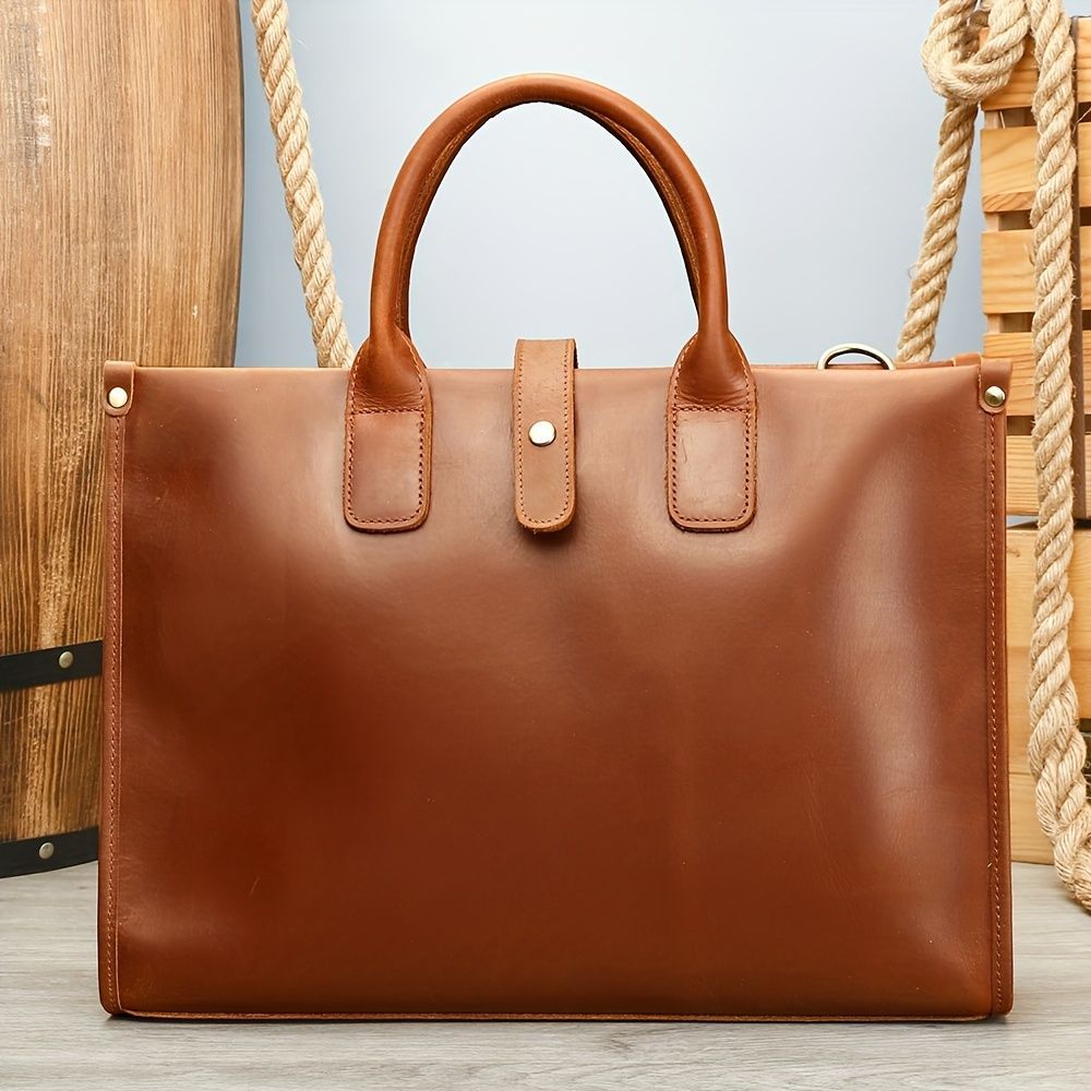 ビジネスバッグ 本革 ブリーフケース トップレイヤー 牛革メンズ