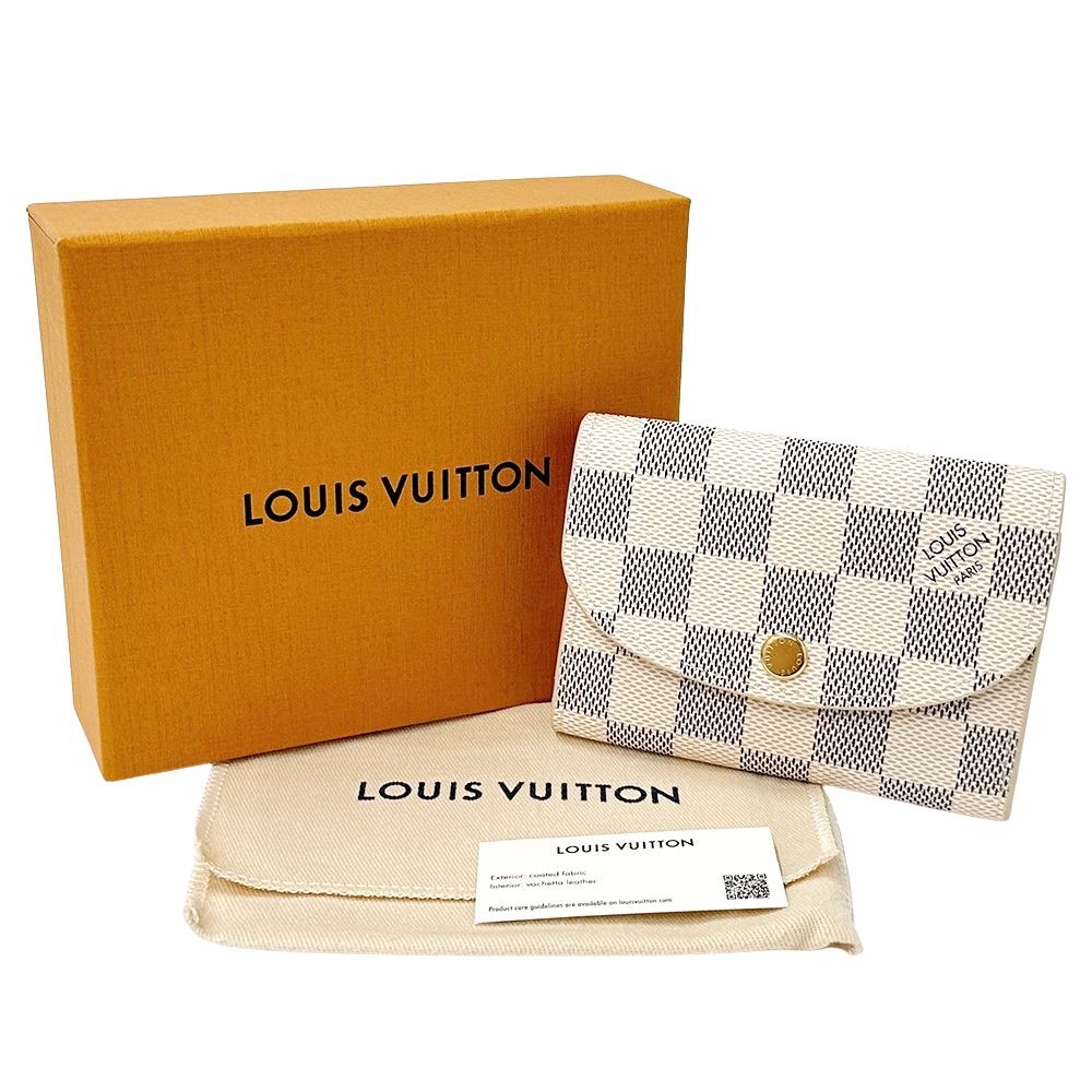 ルイ・ヴィトン LOUIS VUITTON 財布 ダミエ アズール レディース