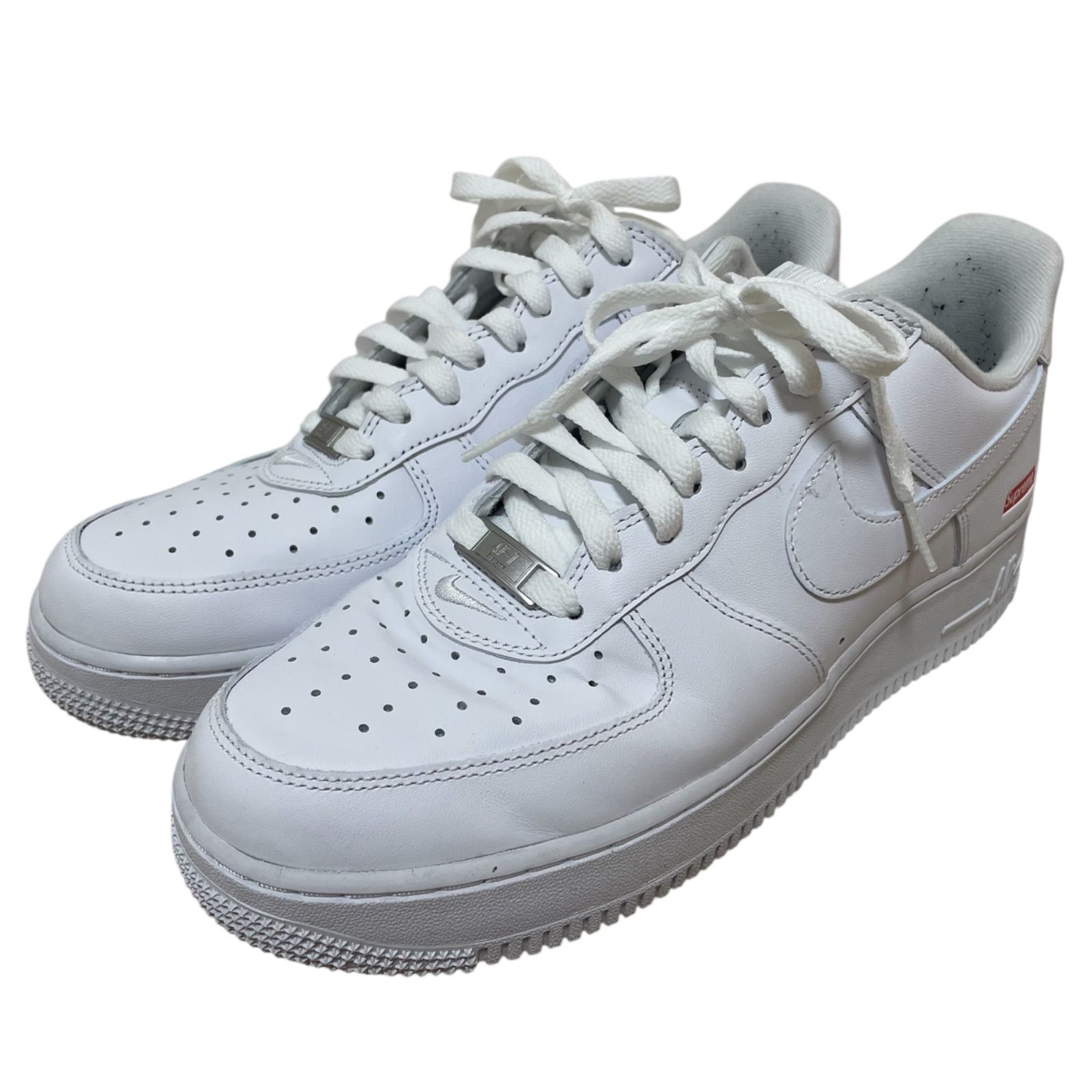 定価18,150円 Supreme NIKE AIR FORCE 1 LOW CU9225-100 WHITE 27cm 黒 