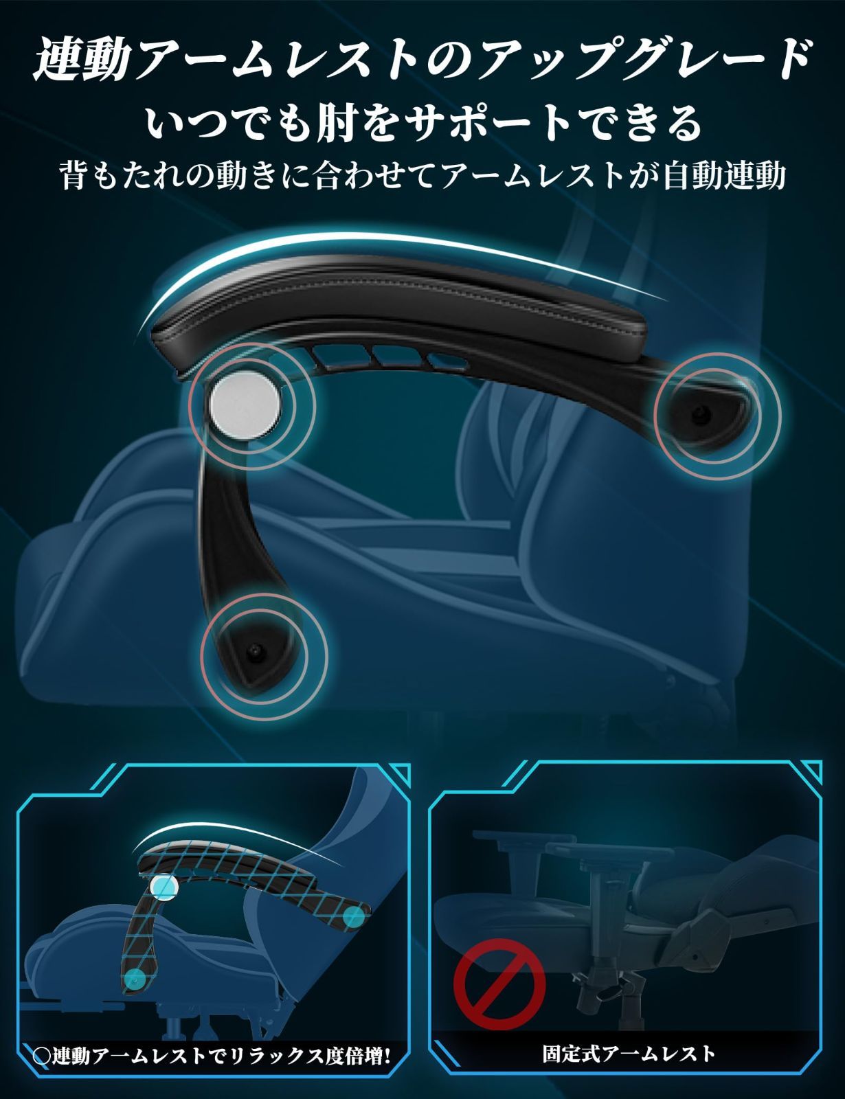 ゲーミングチェア オフィスチェア
