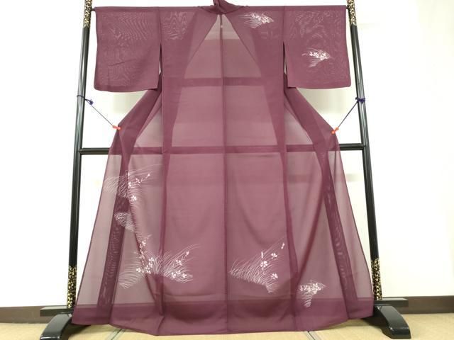 平和屋着物○訪問着 紬地 霞文 正絹 逸品 DAAW5178ud