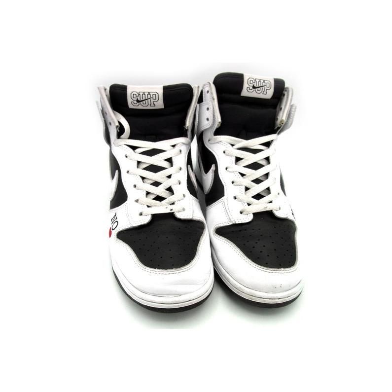 ナイキ NIKE × シュプリーム Supreme ■ 【 SB DUNK HIGH By Any Means DN3741 002 】 SB ダンク ハイ バイ エミー ミーンズ スニーカー　w19112