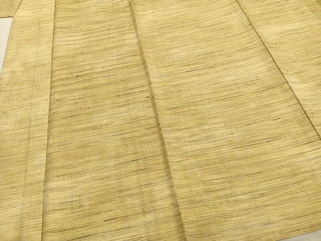 平和屋着物▽上質な紬 単衣 花織 縞 正絹 逸品 AABA7446fy - メルカリ