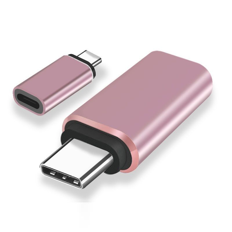 ライトニング Lightning →USBタイプC USB-C 変換アダプター - スマホ