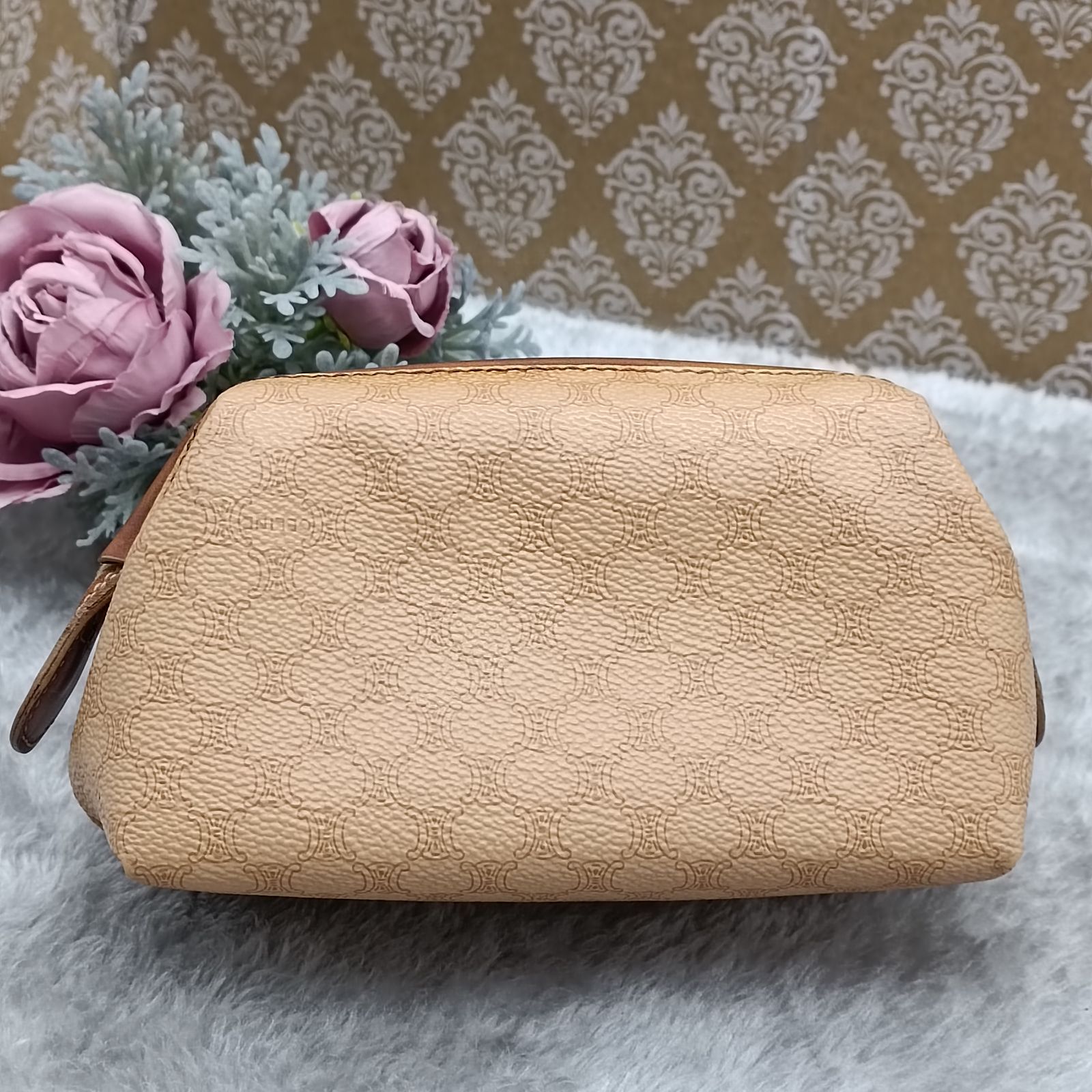 CELINE 》 セリーヌ ポーチ マカダム オールドセリーヌ 小物入れ