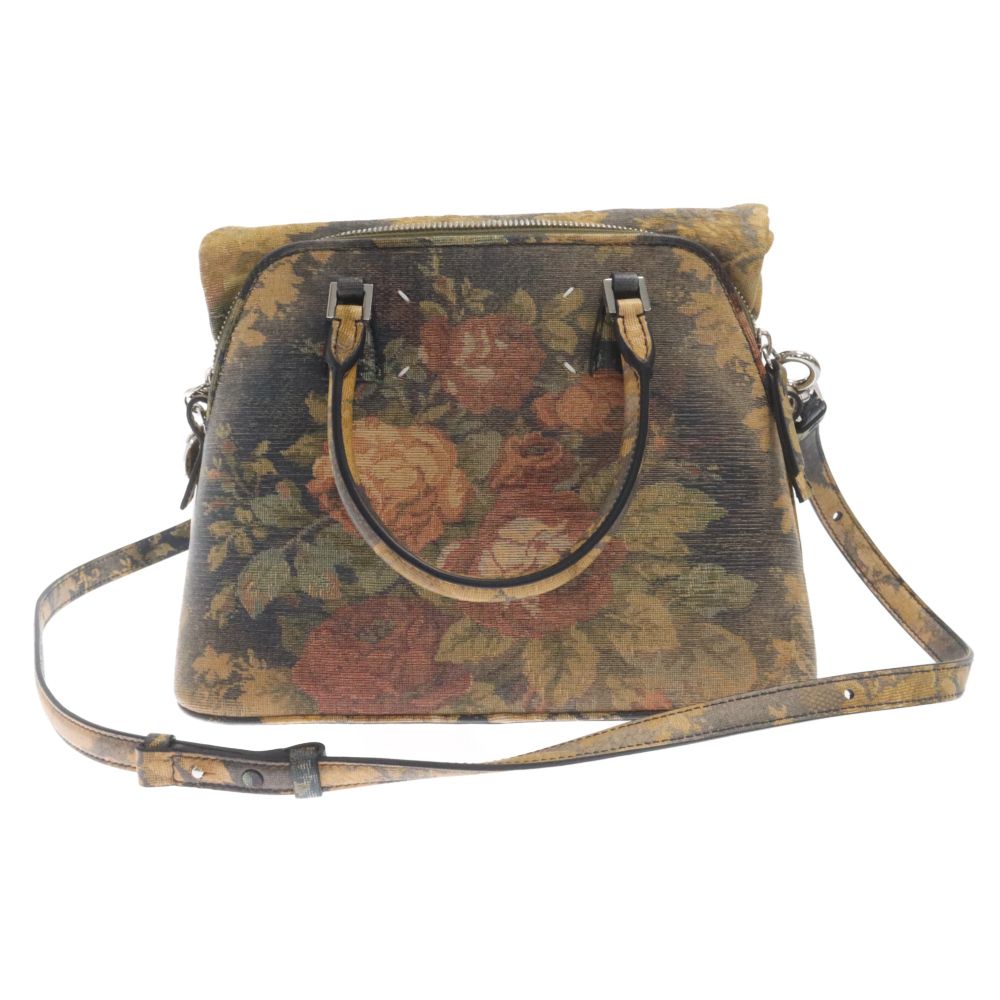 Maison Margiela (メゾンマルジェラ) 5AC Tapestry Small Bag 5AC 花柄 タペストリー スモール ハンド バッグ  フラワー ベージュ S36WG0248 - メルカリ