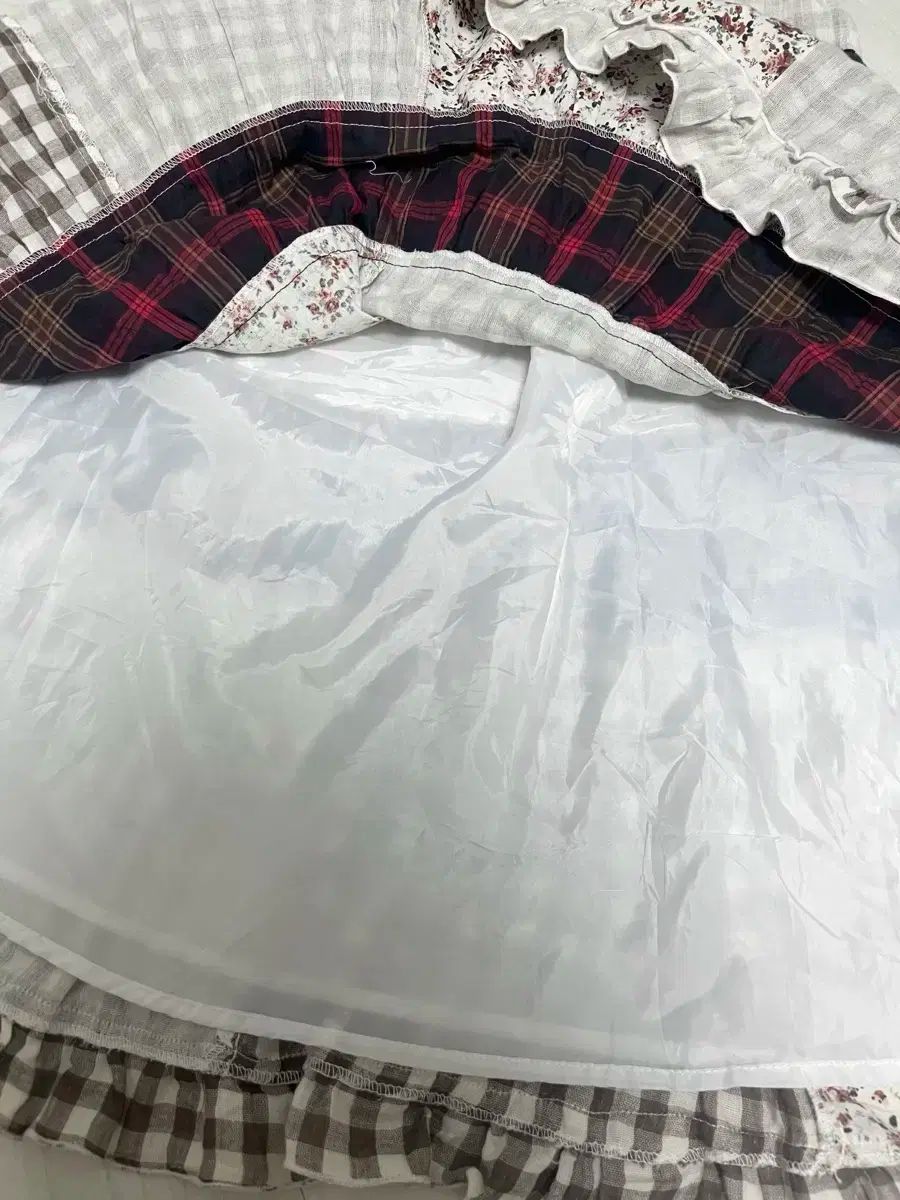 森ガール 冬パッチ ティアードスカート ONE PIECE 2way GULLKHAN_COM