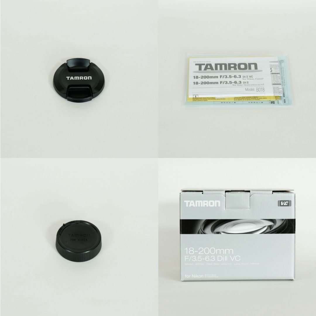 注意事項あり] TAMRON 18-200mm F3.5-6.3 DiII VC/Model B018N（ニコン 