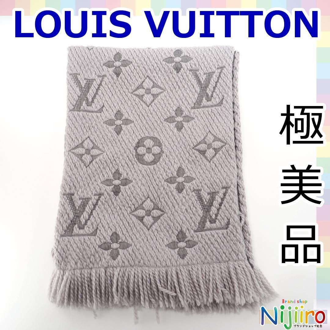 極美品○LOUIS VUITTON/エシャルプ・ モノグラム・ シルク スカーフ-