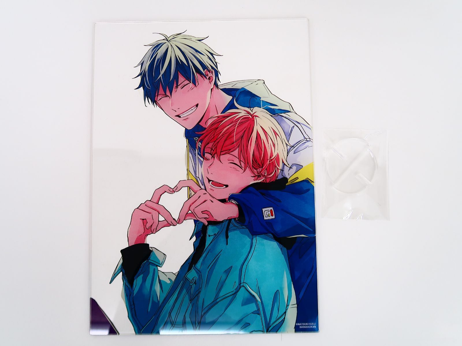 ギヴン アクリルアートボード 佐藤真冬上ノ山立夏 キヅナツキ