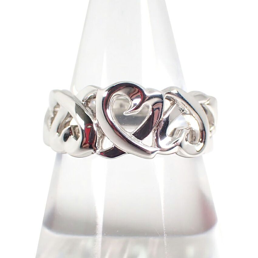 ティファニー 925 ラビングハート リング/14号/g456-32 - メルカリ 