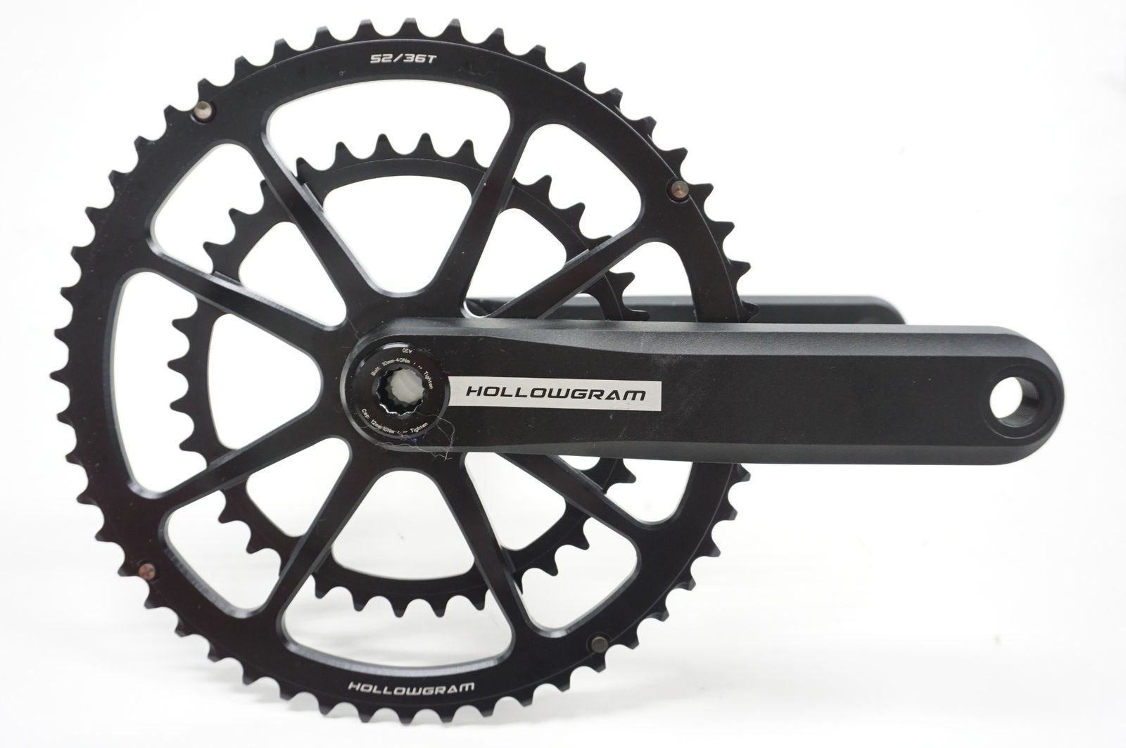 S*x様 Cannondale Hollowgram クランクセット 52-36 CANNONDALE 「キャノンデール」 HOLLOWGRAM Si 52-36T 170mm