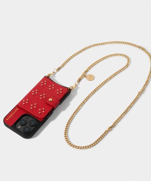 スマホケース BANDOLIER | MONA STUDDED MAGSAFE iphone16 シリーズケース