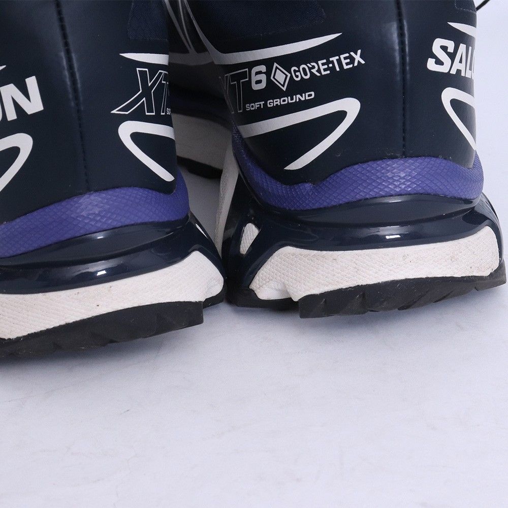 28cm SALOMON XT-6 GORE-TEX ローカットスニーカー ネイビー 477325