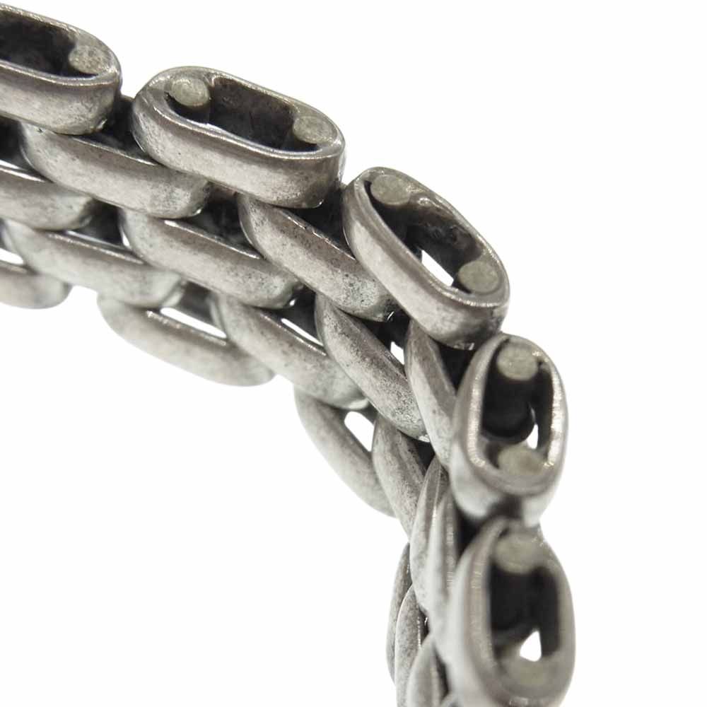ラバー LAVER ブレスレット 5 LINK BAND リンク ブレスレット シルバー