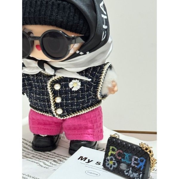 LABUBUコスチューム Gdragon ジヨン ぬい服 着せ替え おまけ付き☆ ジヨン GDragon ラブブ labubu コスチューム - メルカリ