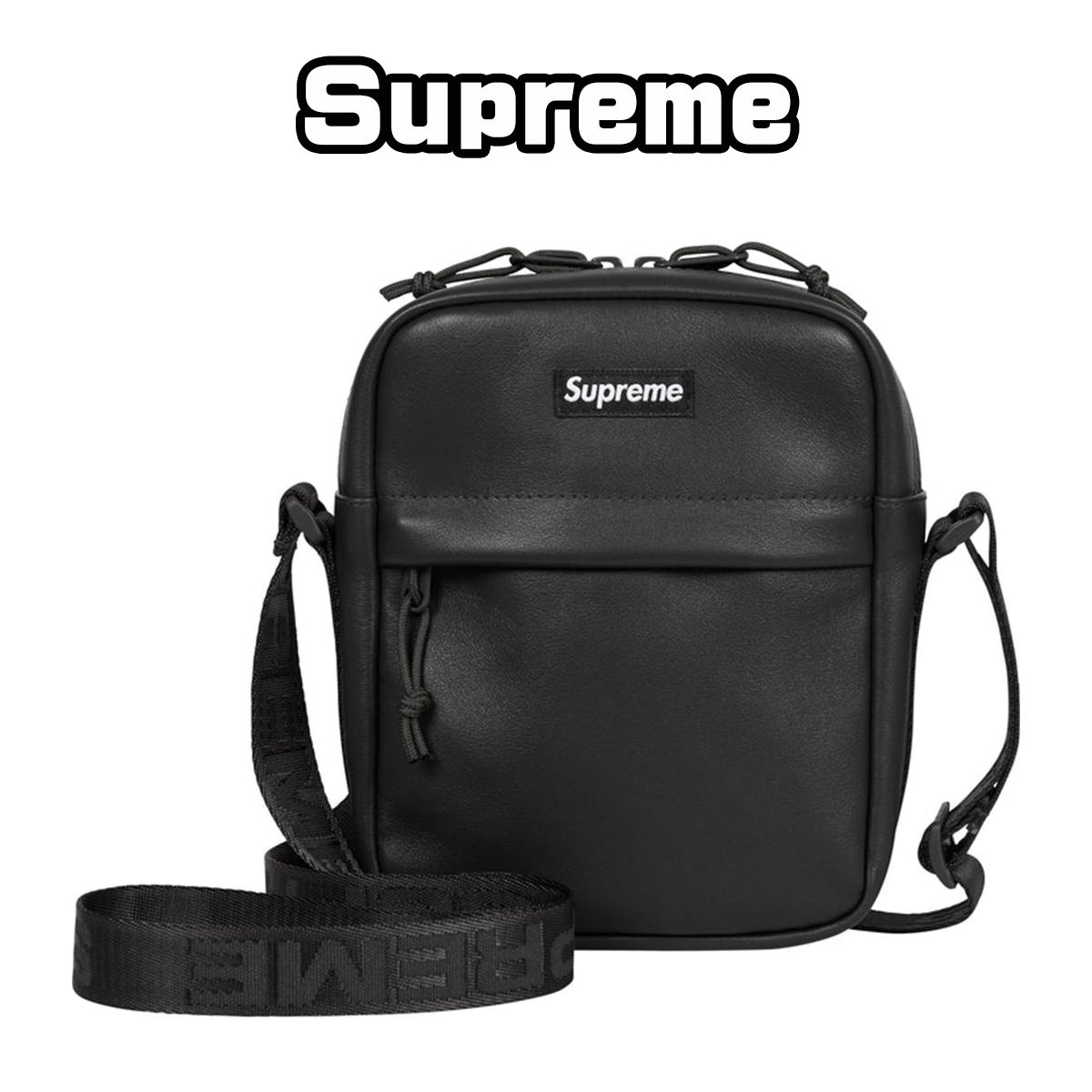 シュプリーム　ショルダーバック シュプリーム ショルダーバッグ Supreme Leather Shoulder Bag ポーチ