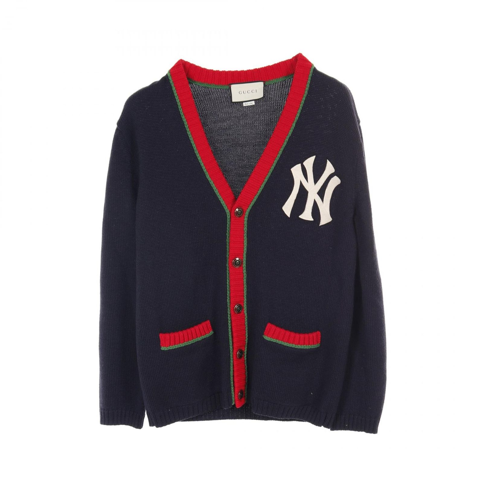 GUCCI グッチ GUCCI × MLB NEW YORK YANKEES シェリーライン カーディガン