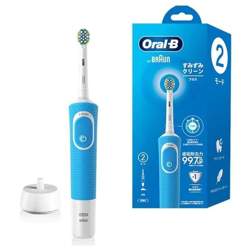 Pu0026G 電動歯ブラシ Oral-B BY BRAUN オーラルB すみずみクリーン PRO フロス BLUE 1セット 1