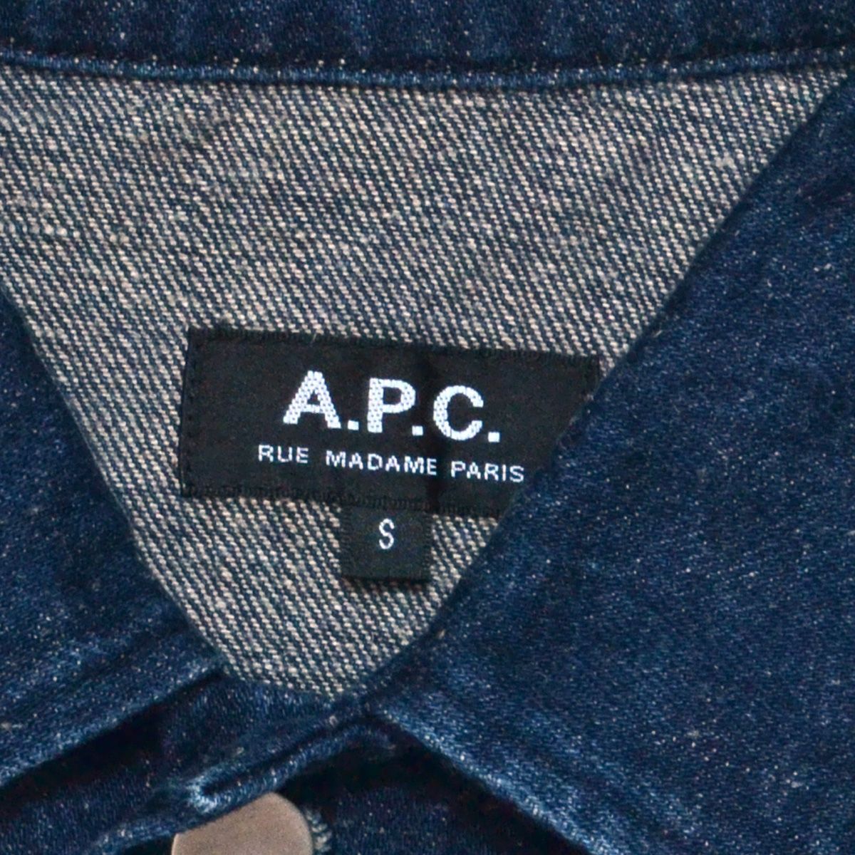 A.P.C. アーペーセー デニムジャケット Gジャン コットンリネン 