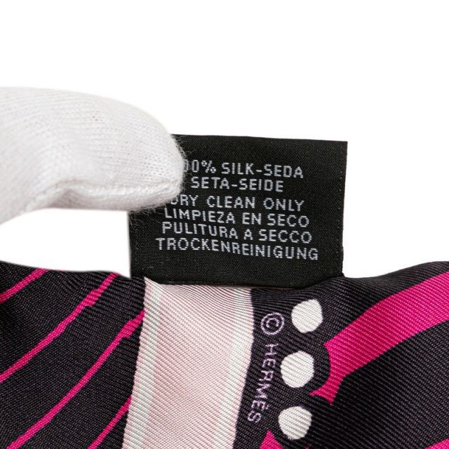 中古 エルメス ツイリー JEU DE SOIE UNIFORME シルクゲーム スカーフ