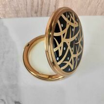 資生堂　レトロアンティーク花椿　コンパクト SHISEIDO 資生堂 花椿会 2001年 花椿クラブ記念品 コットン