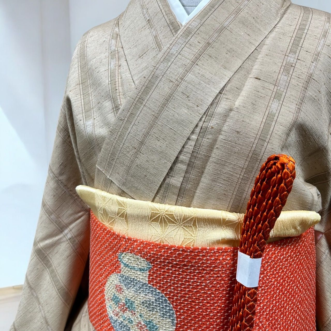 高級 正絹 伝統工芸品 越後 塩沢物語 着物 反物 証紙付き .l113 ★いろどり★ 正絹 塩沢紬 伝統工芸品 品質保証 反物 未使用保管品 - メルカリ