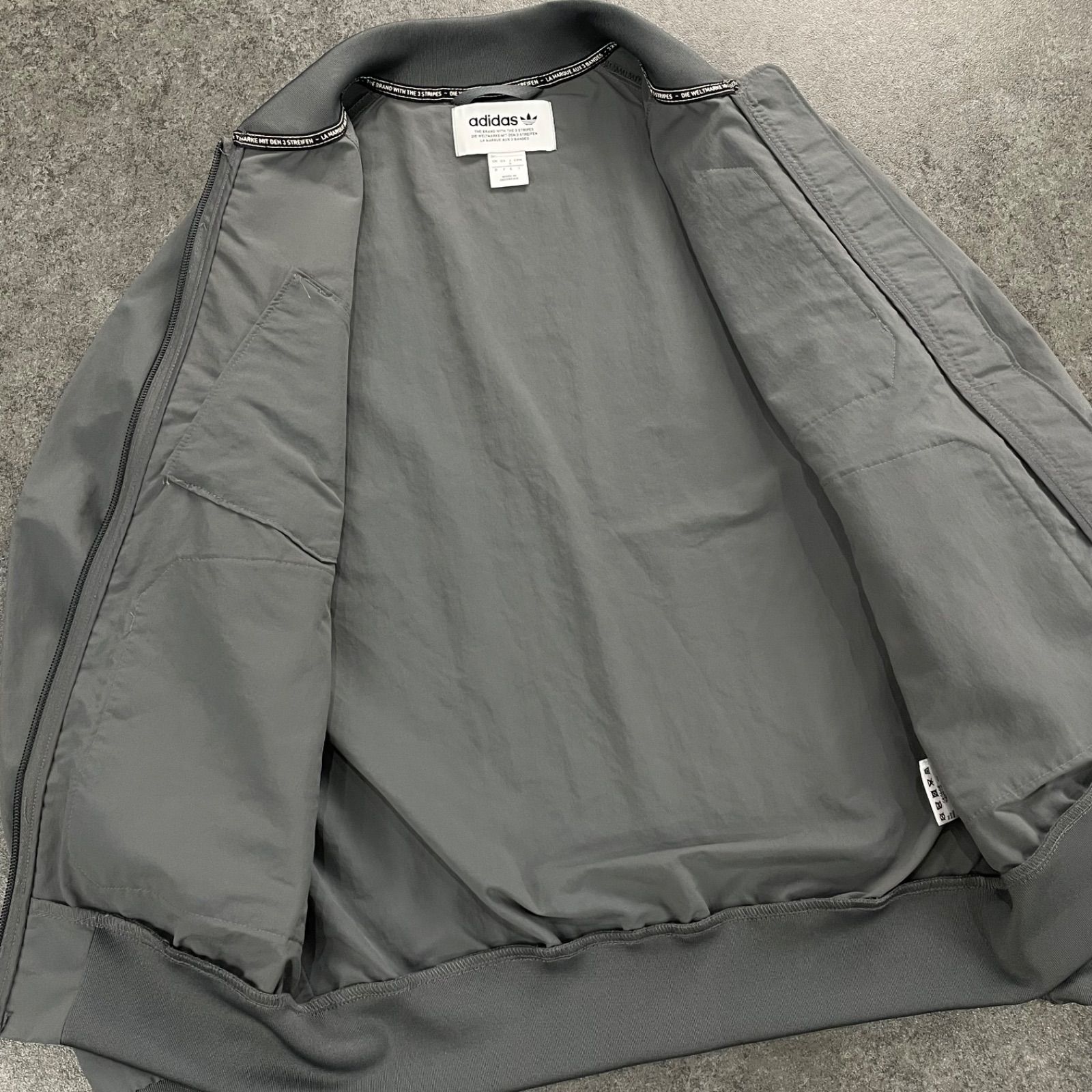 adidas originals Urban Track Bomber Jacket Gray アディダス 
